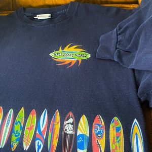 Vintage 90s Walt Disney World Double Side Long Sleeve Tee XL